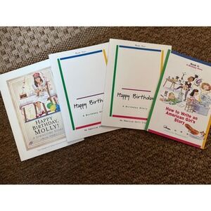 American Girl Molly Happy Birthday Book Set Writing Guides Pleasant Company